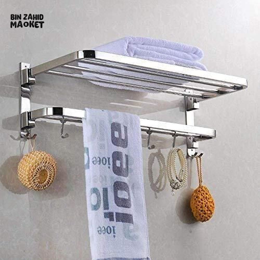 ALUMINIUM DOUBLE TOWEL RACK