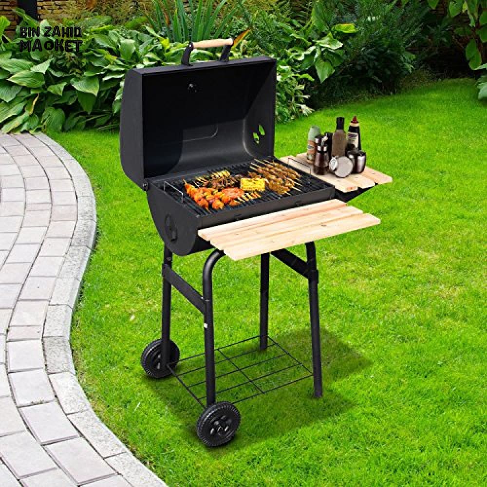 AMERICAN CHARCOAL BARBEQUE GRILL CART
