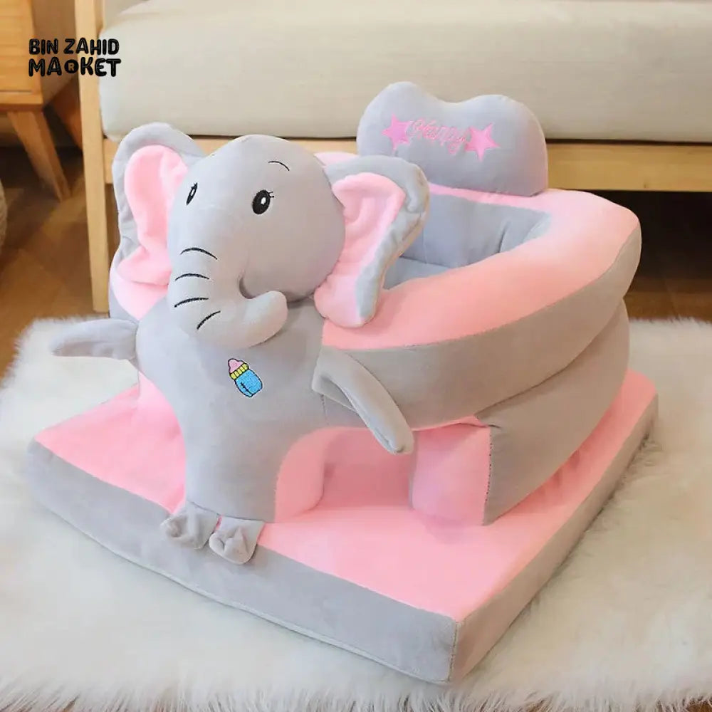 ANIMALS FACES FULLY SQUARE SEAT Elephant