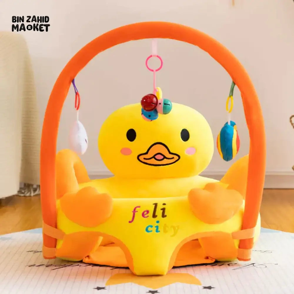 ANIMALS FACES SEAT WITH TOY BAR Duck