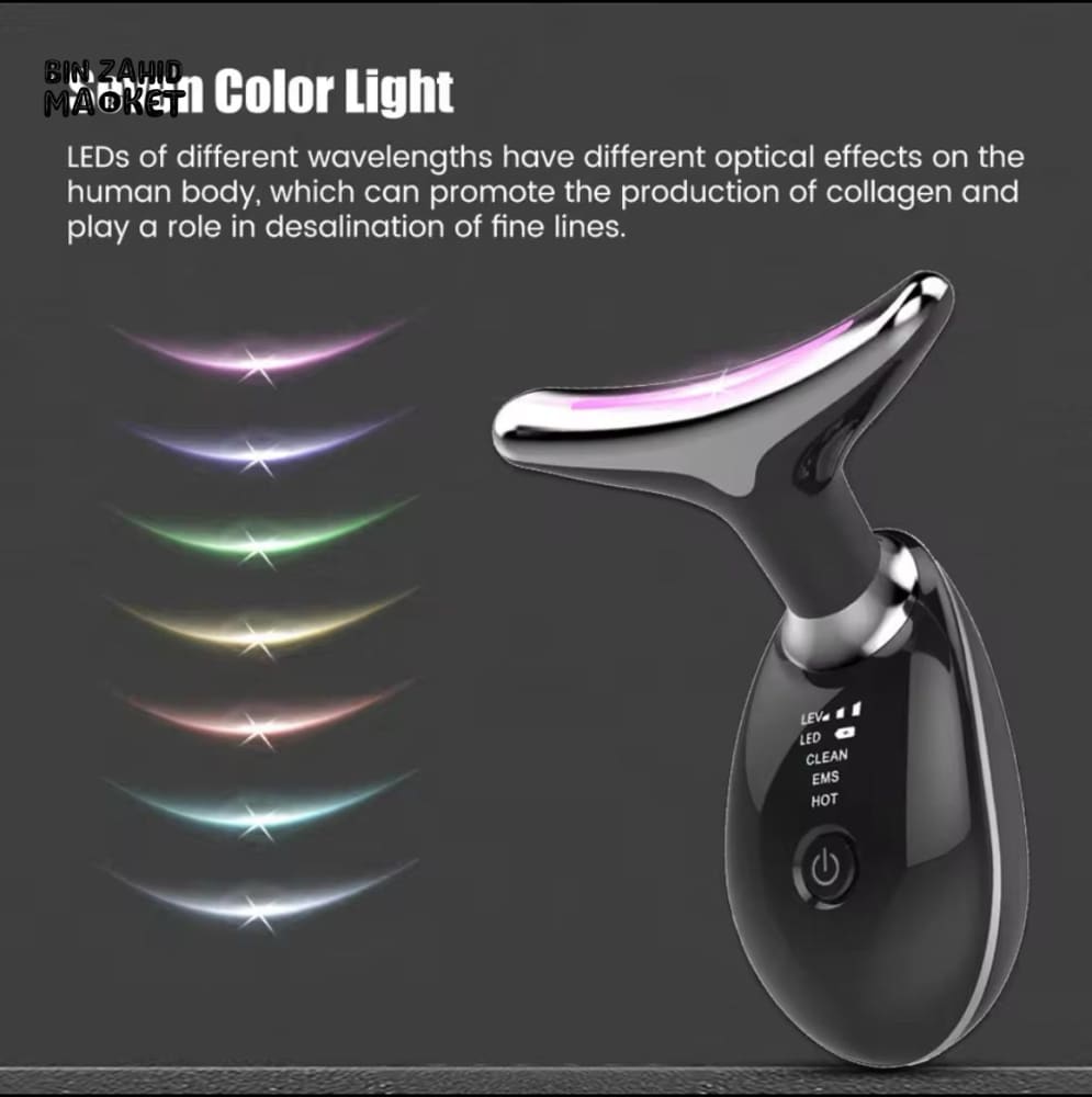 ANTI WRICKLE NECK & FACE SKIN LIFTING & TIGHTENING MASSAGER DEVICE