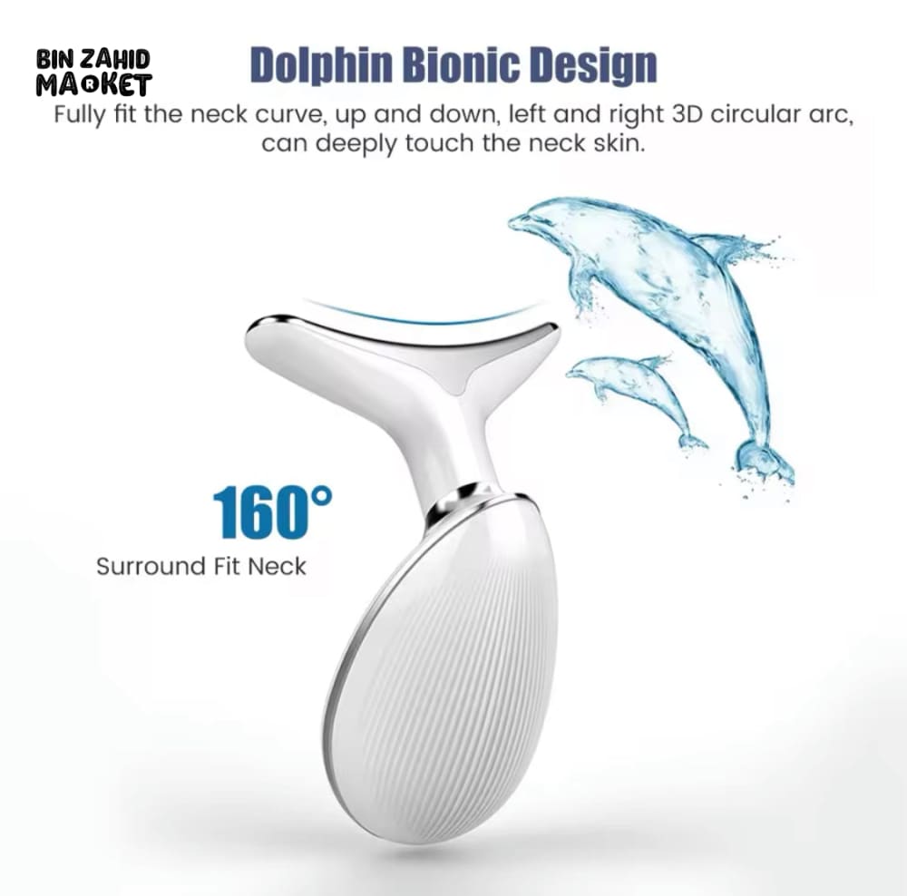 ANTI WRICKLE NECK & FACE SKIN LIFTING & TIGHTENING MASSAGER DEVICE