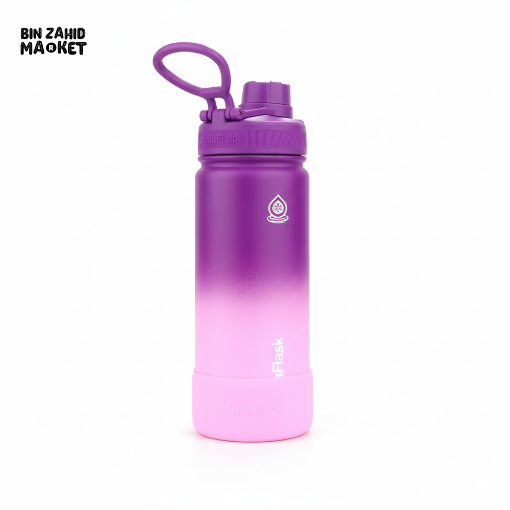 AQUAFLASK 40OZ DREAM COLLECTION III LIMITED EDITION INSULATED WATER BOTTLE - PERIWINKLE