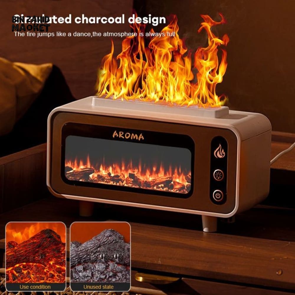 AROMA FIREPLACE AIR HUMIDIFIER