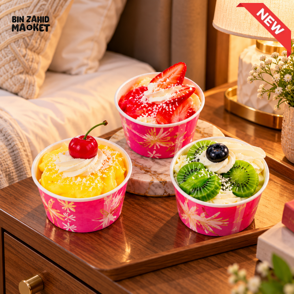 ARTIFICIAL DECORATIVE FRUIT DESSERT CUP - 1 PIECE - Artificial Food & Display Props