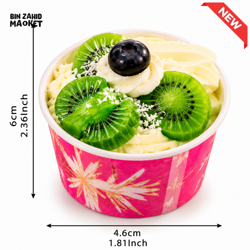 ARTIFICIAL DECORATIVE FRUIT DESSERT CUP - 1 PIECE - Artificial Food & Display Props