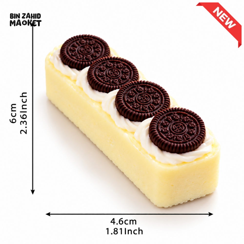 ARTIFICIAL DECORATIVE RECTANGULAR DESSERT BAR - 1 PIECE - Artificial Food & Display Props