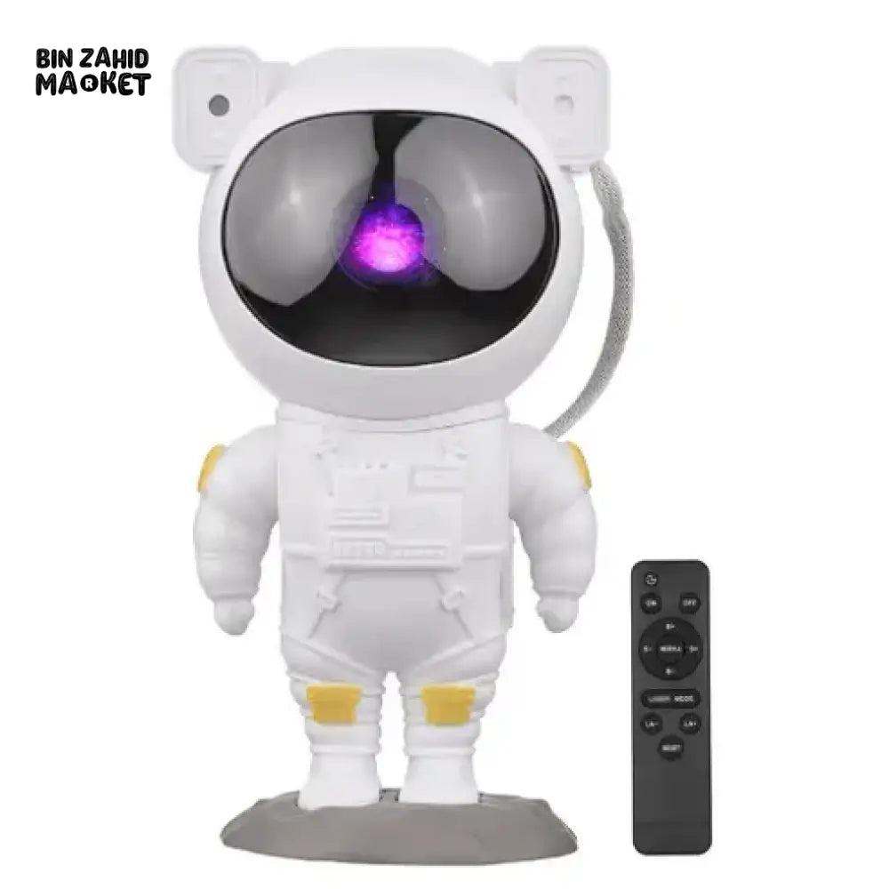ASTRONAUT GALAXY STAR PROJECTOR WITH SPEAKER – NIGHT LIGHT