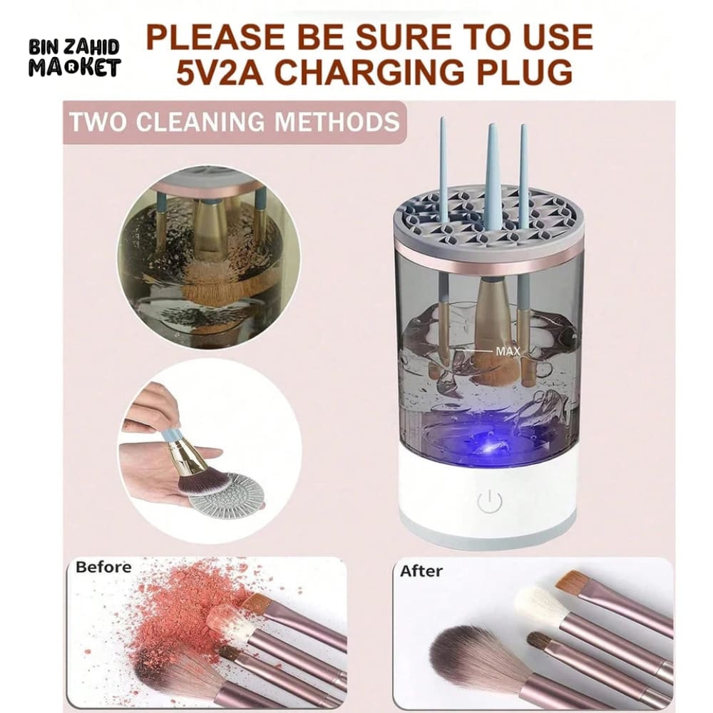 AUTO MAKEUP BRUSH CLEANER