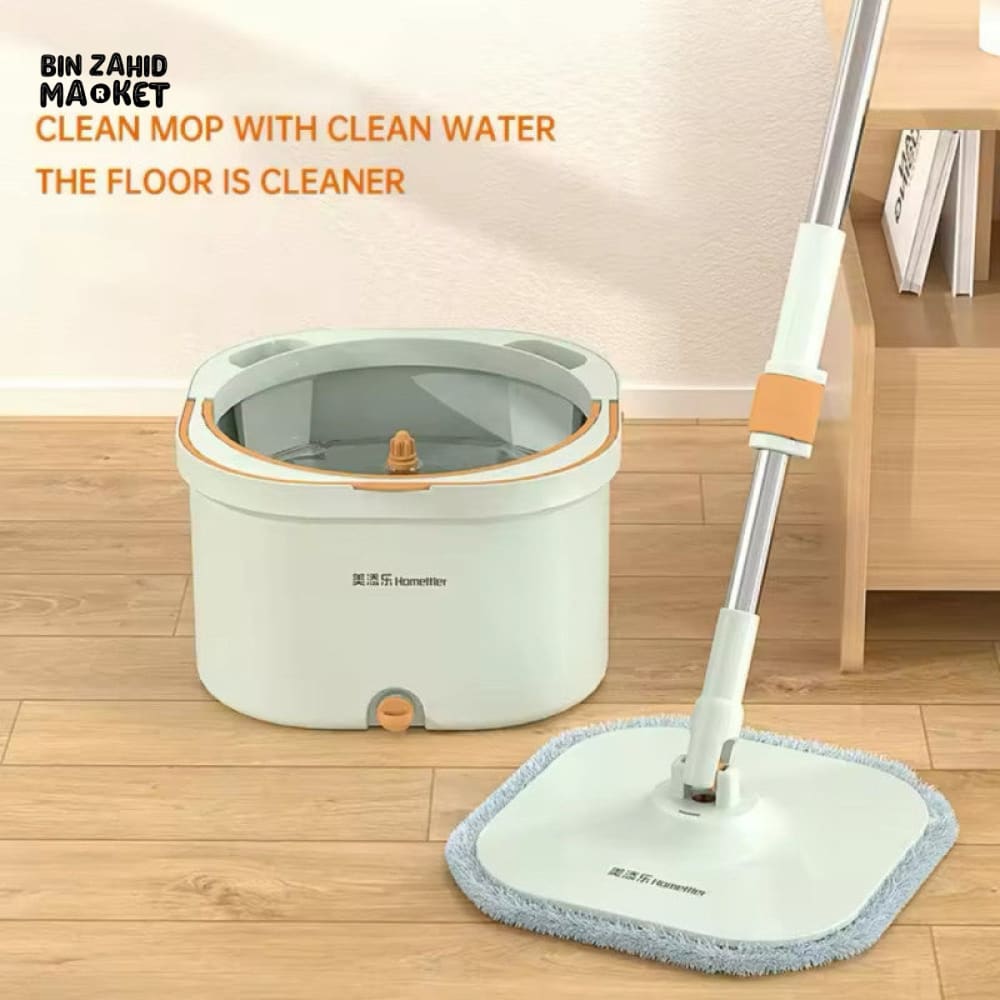 AUTOMATIC SPIN MOP & BUCKET SET – EFFORTLESS FLOOR CLEANING