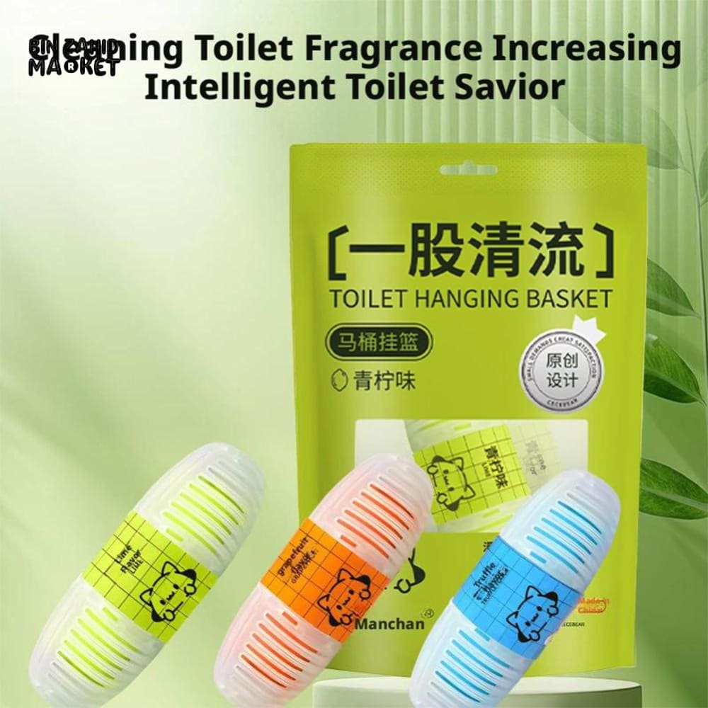 AUTOMATIC TOILET BOWL CLEANING TABLETS 1 PIECES – SCENTED DROP-IN TANK CLEANER LONG LASTING