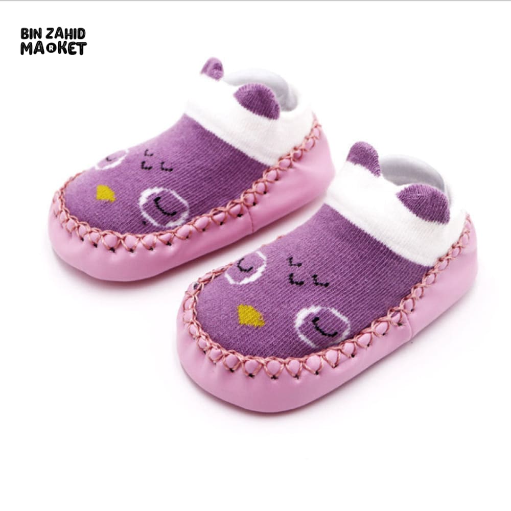 BABY ANTI SLIP FOOTWEAR Purple