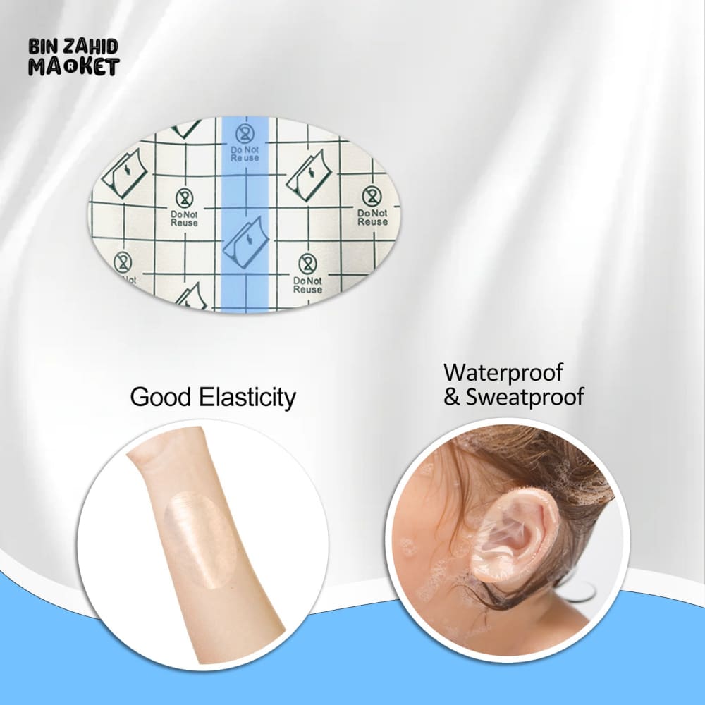 BABY & KIDS EAR PROTECTION – 30 PIECES WATERPROOF ADHESIVE PATCH SET