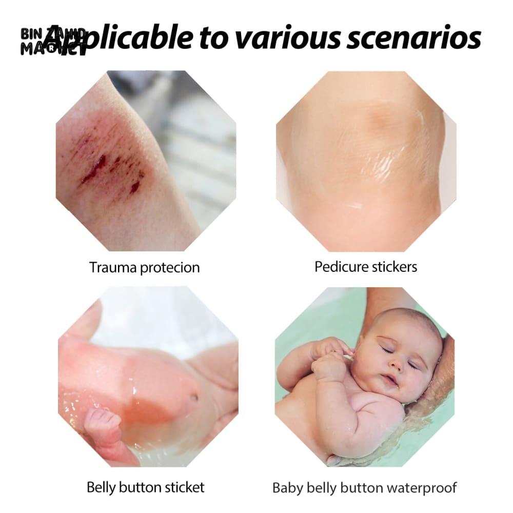 BABY & KIDS EAR PROTECTION – 30 PIECES WATERPROOF ADHESIVE PATCH SET