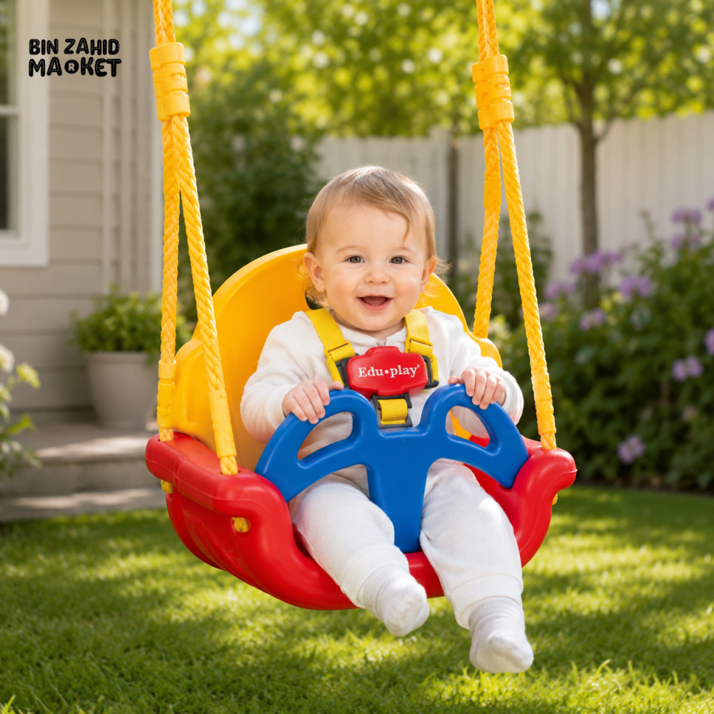 BABY SAFETY SWING SEAT WITH BACK SUPPORT - SW-1421