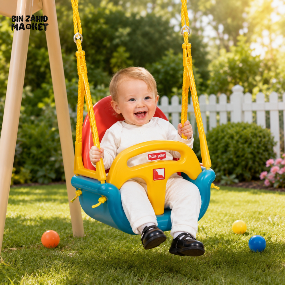 BABY SAFETY SWING SEAT WITH BACK SUPPORT - SW-1422