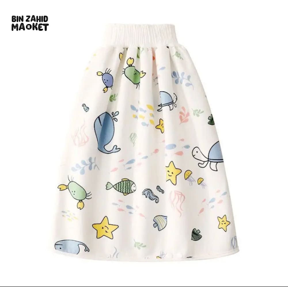 BABY WATERPROOF FREE SIZE DIAPER SKIRT