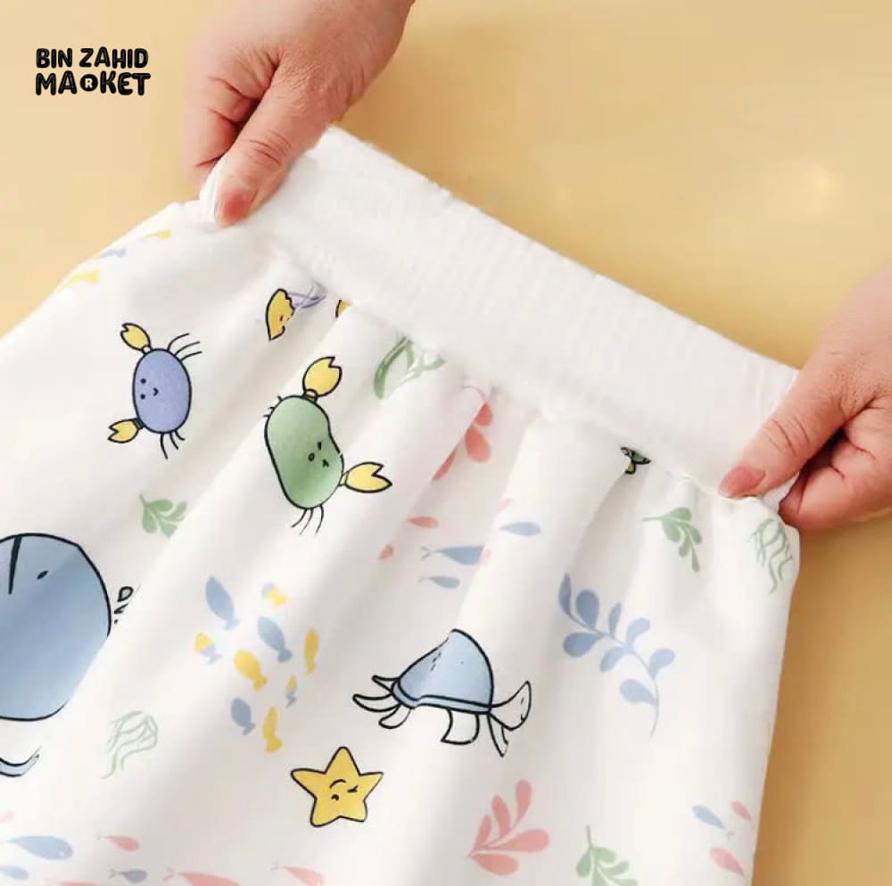 BABY WATERPROOF FREE SIZE DIAPER SKIRT
