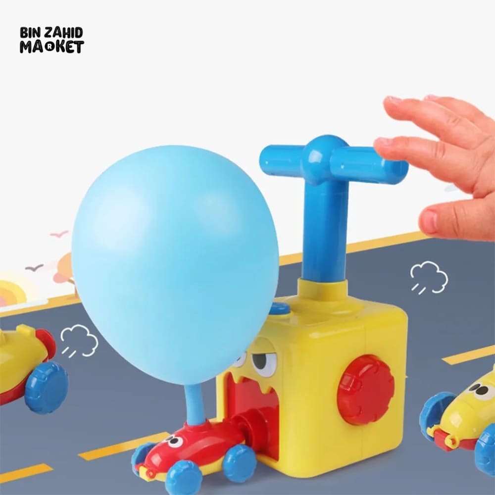 BALLOON LAUCHER CAR TOY