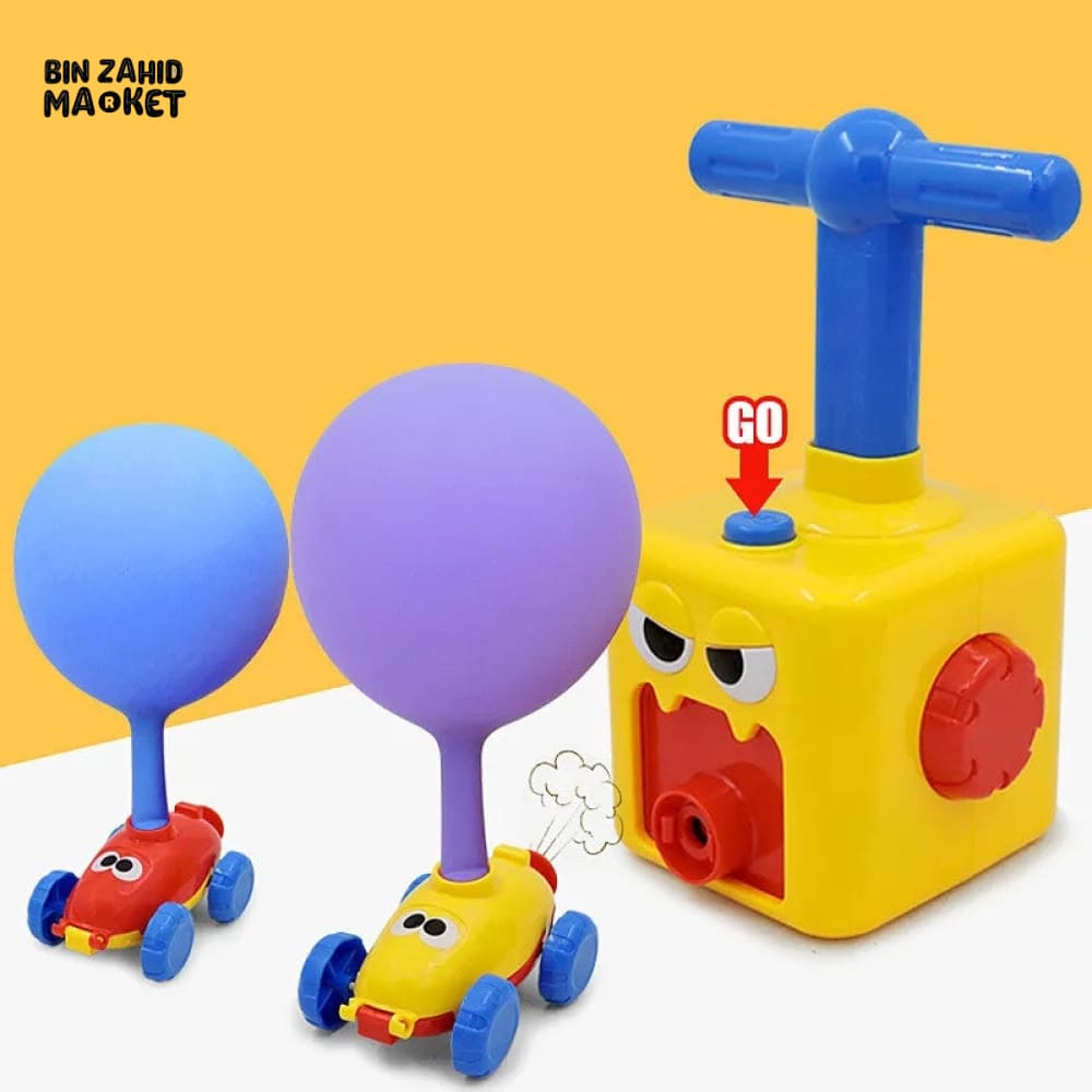 BALLOON LAUCHER CAR TOY
