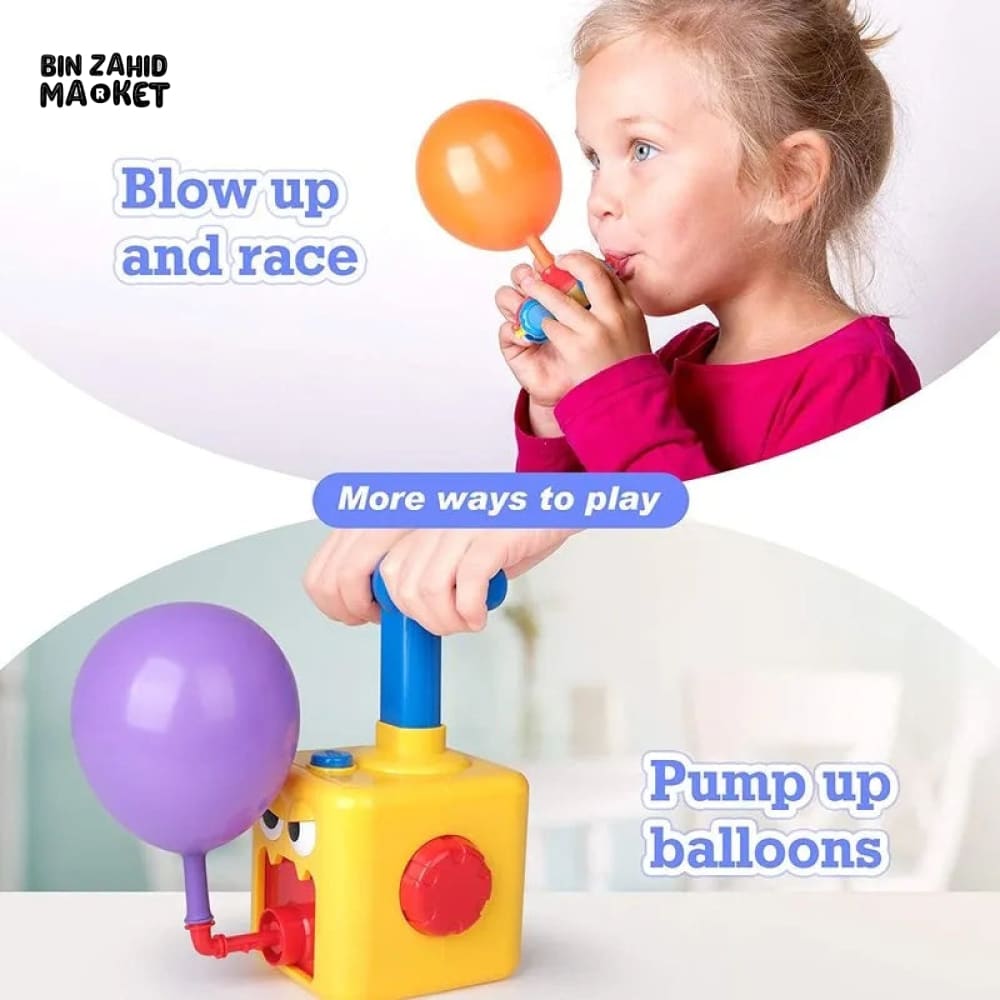 BALLOON LAUCHER CAR TOY