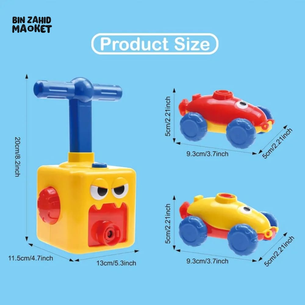 BALLOON LAUCHER CAR TOY