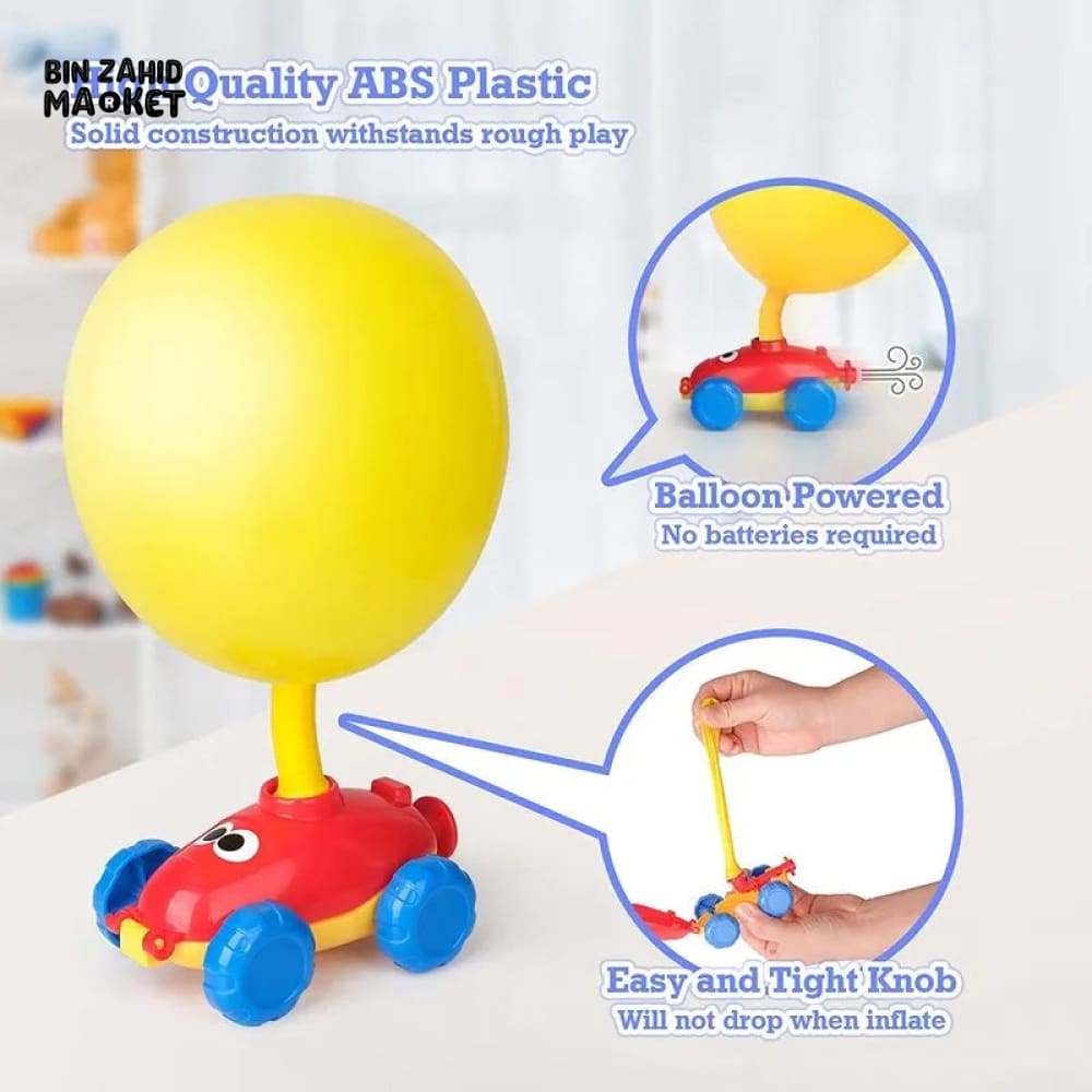 BALLOON LAUCHER CAR TOY