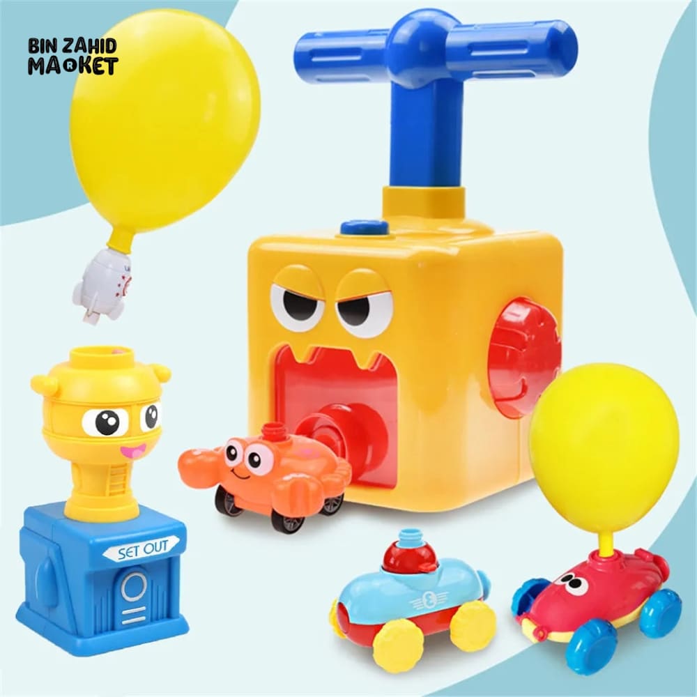 BALLOON LAUCHER CAR TOY