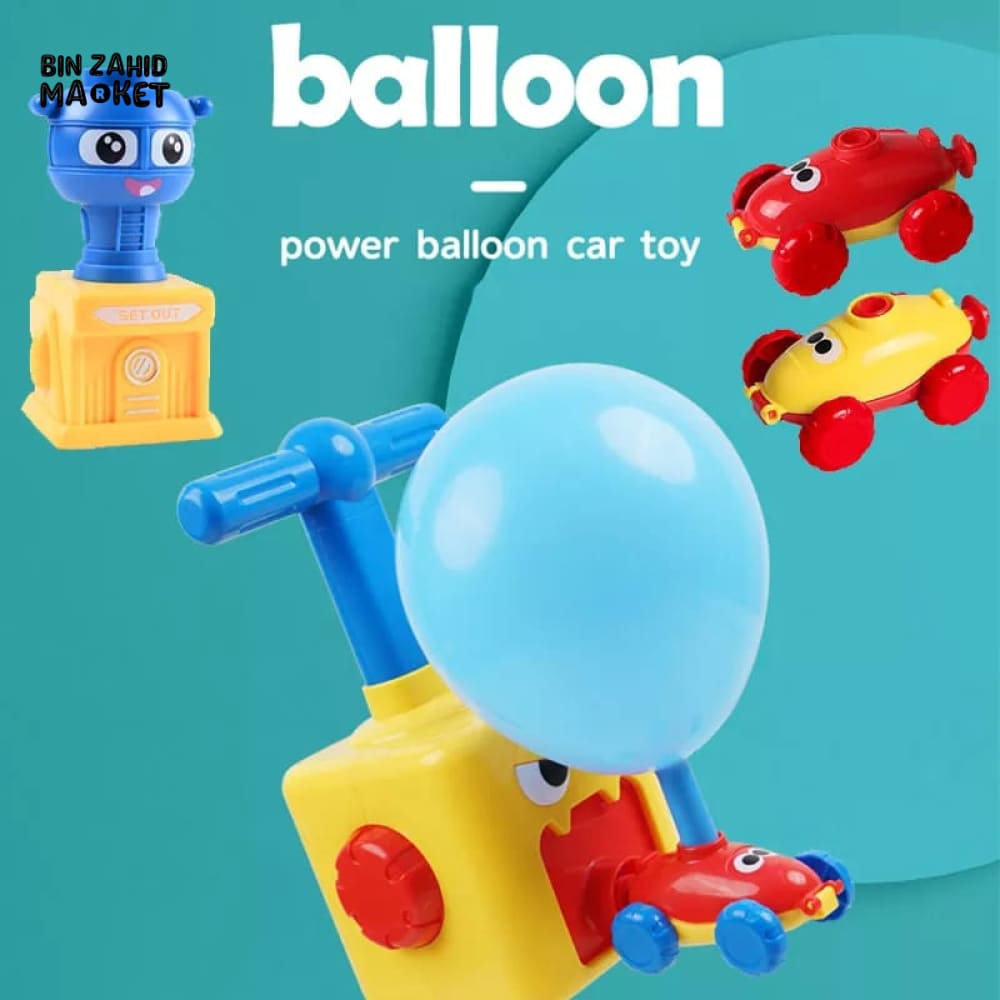 BALLOON LAUCHER CAR TOY