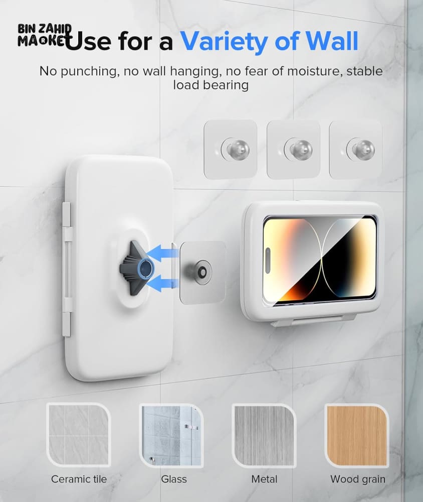 BATHROOM PHONE HOLDER COVER