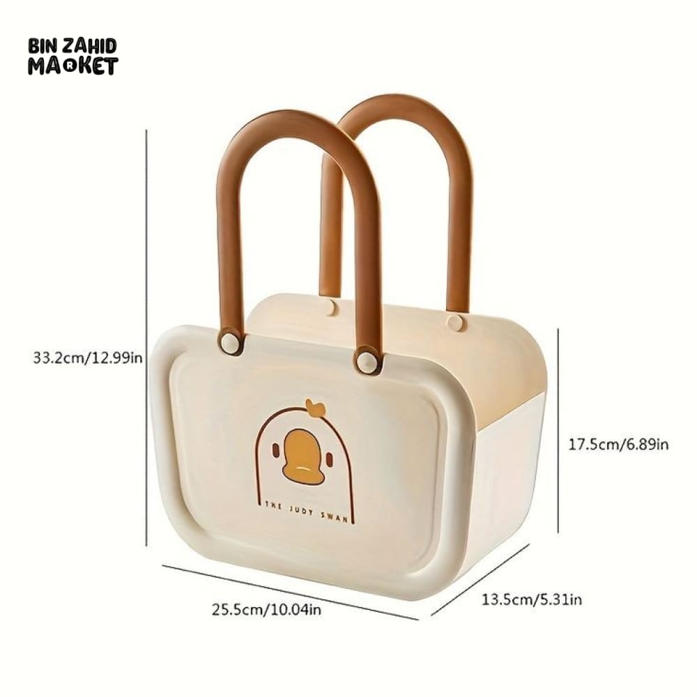 BATHROOM SUNDRIES STORAGE BASKET
