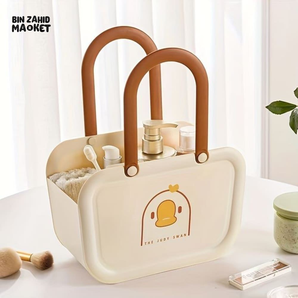 BATHROOM SUNDRIES STORAGE BASKET