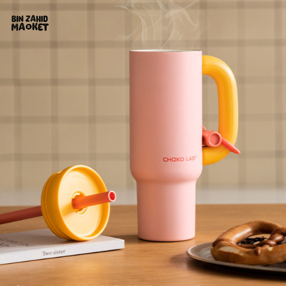 BAWANG THERMOS CUP - PEACH