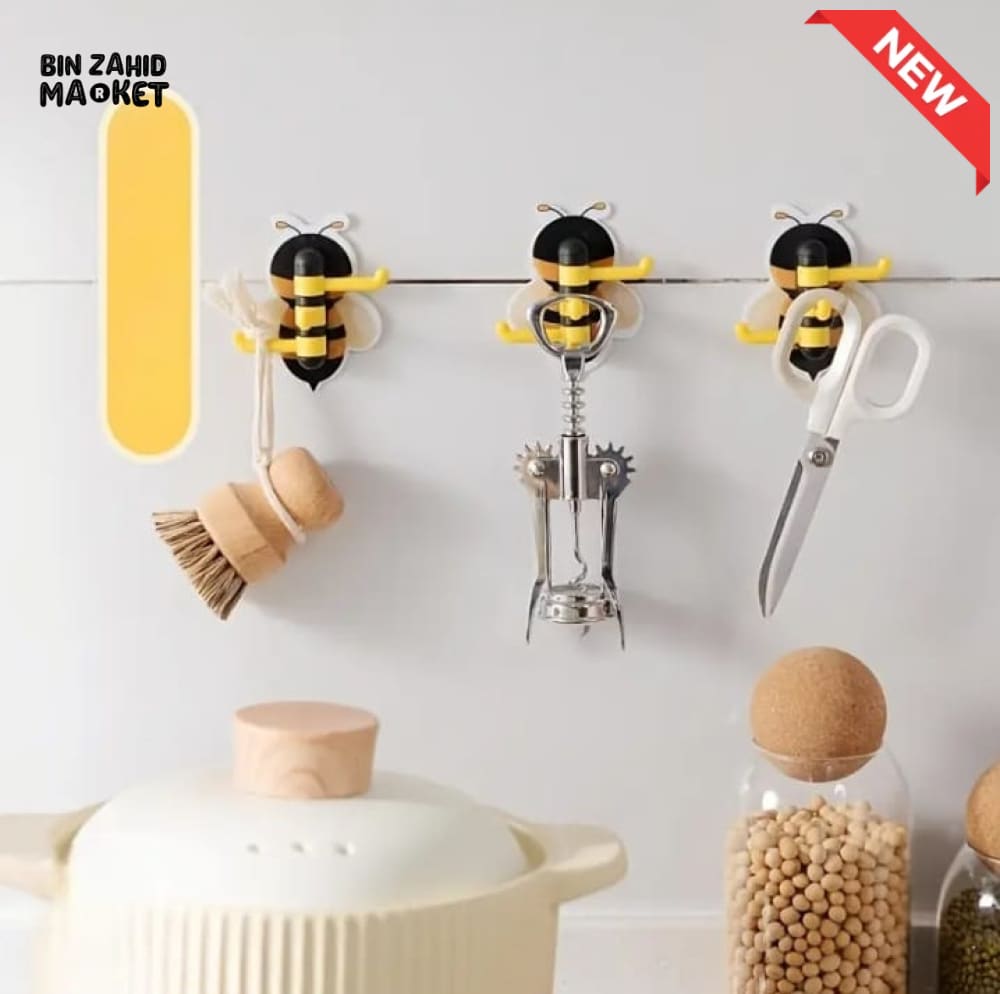 BEE WALL MOUNT MULTIPURPOSE HOOK