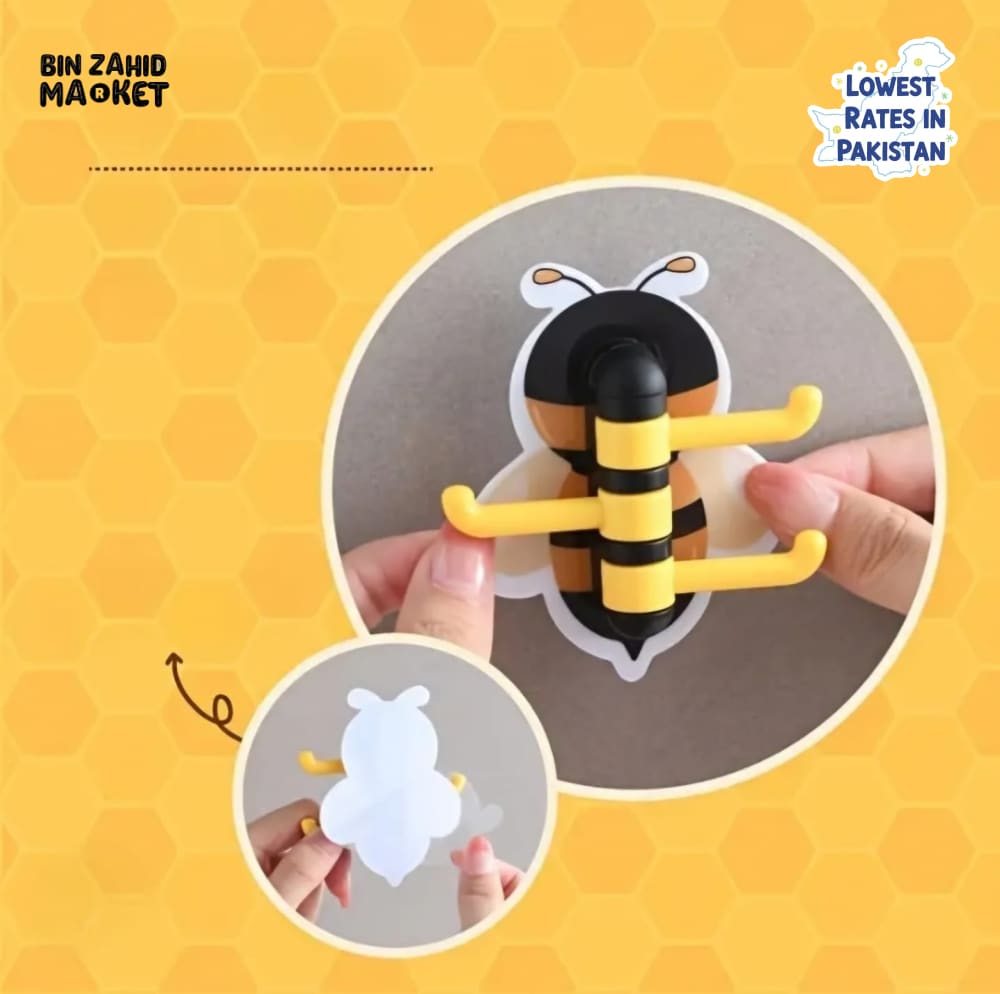 BEE WALL MOUNT MULTIPURPOSE HOOK