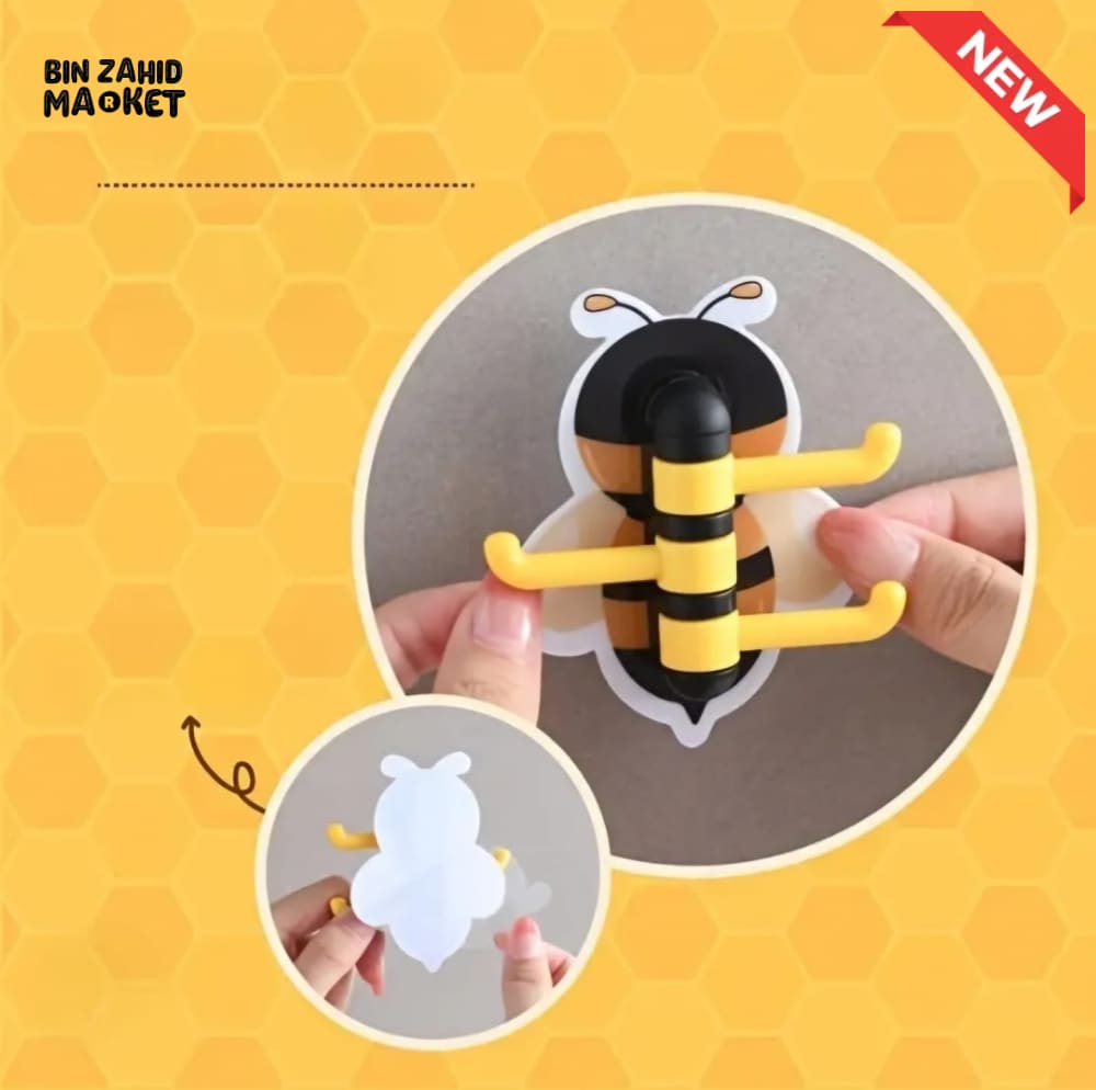 BEE WALL MOUNT MULTIPURPOSE HOOK