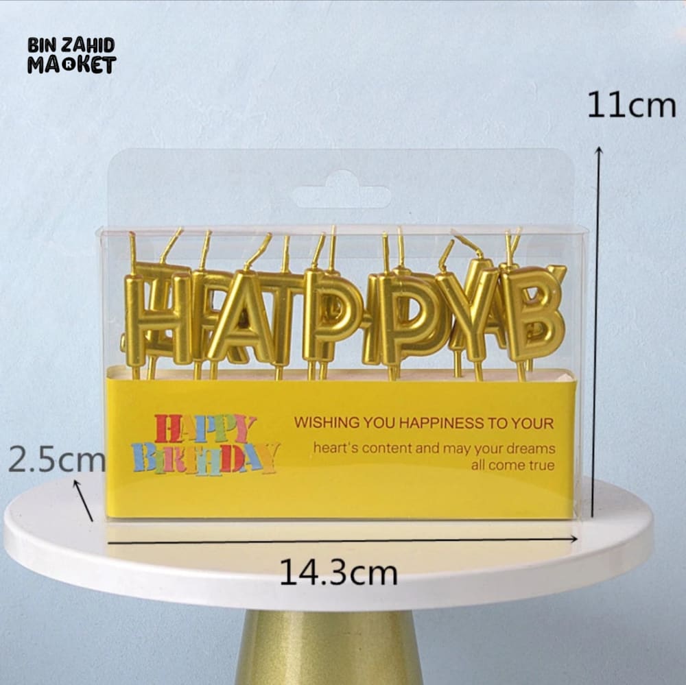 BIRTHDAY PARTY CANDLES