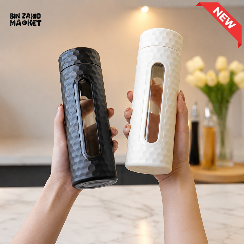 BLACK & WHITE OIL SPRAYER BOTTLE SET