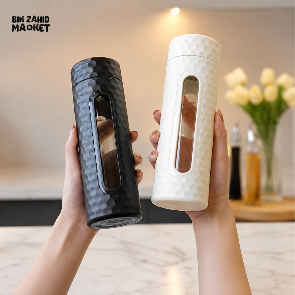 BLACK & WHITE OIL SPRAYER BOTTLE SET