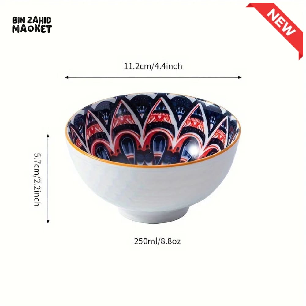 BOHEMIAN PORCELINE BOWL SET 2 PIECES BOWL SET