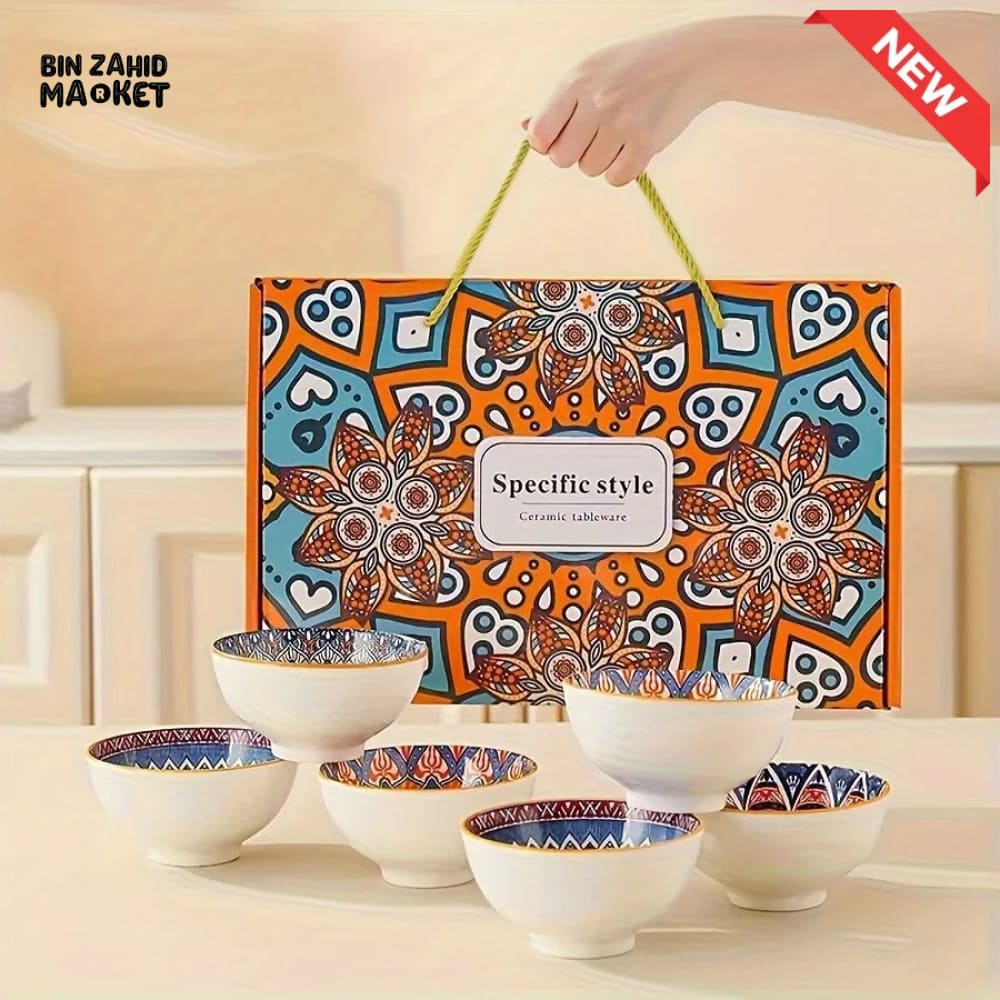 BOHEMIAN PORCELINE BOWL SET 2 PIECES BOWL SET