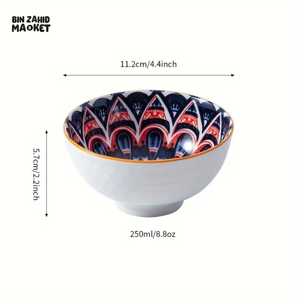 BOHEMIAN PORCELINE BOWL SET 2 PIECES BOWL SET