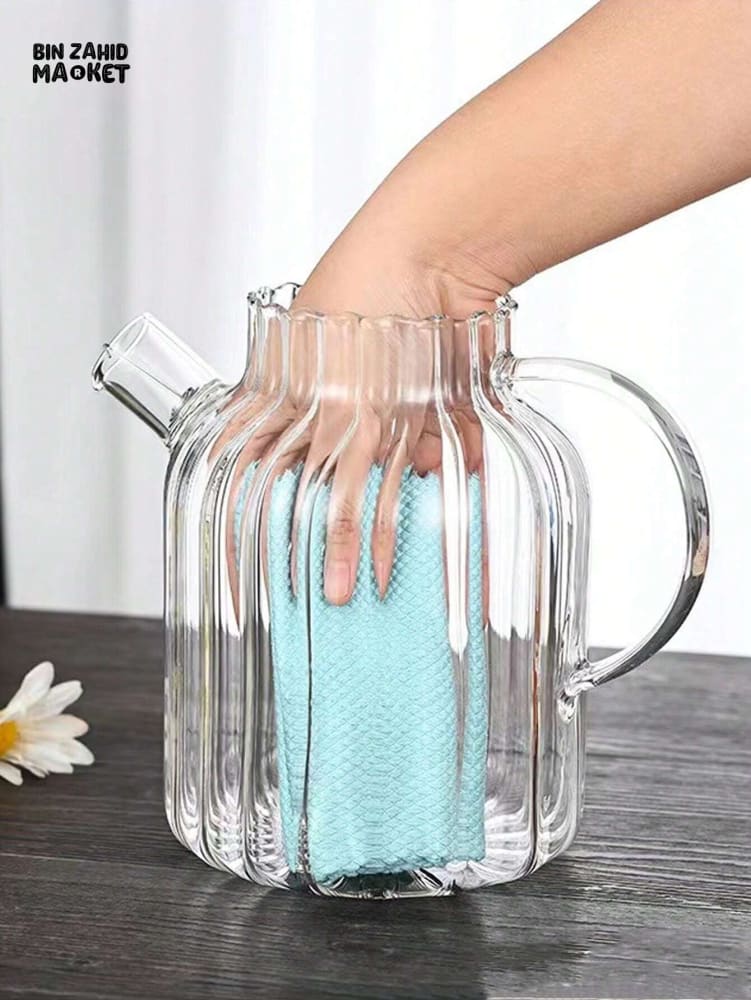 BOROSILICATE GLASS COOKING TEA POT