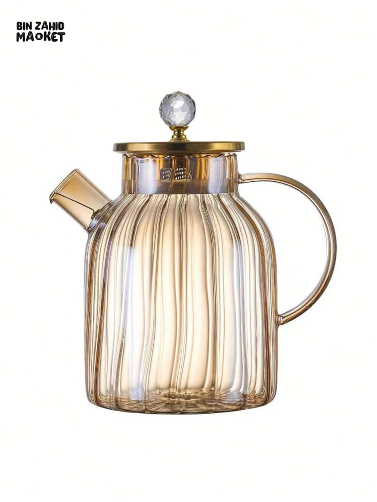 BOROSILICATE GLASS COOKING TEA POT