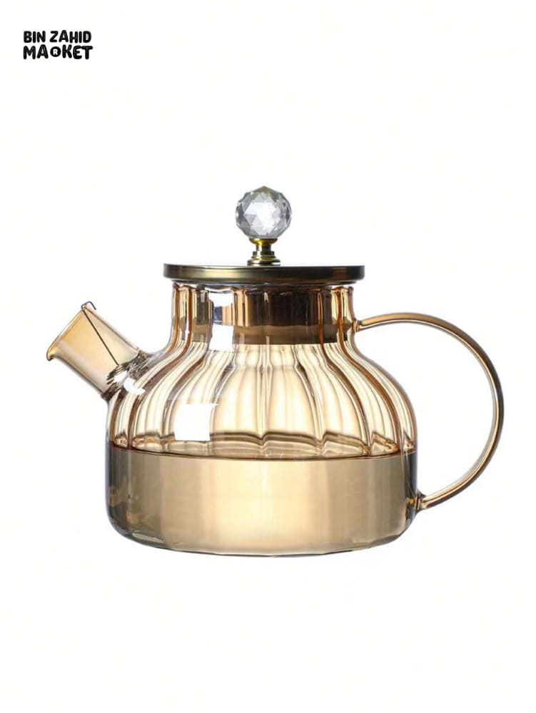 BOROSILICATE GLASS COOKING TEA POT