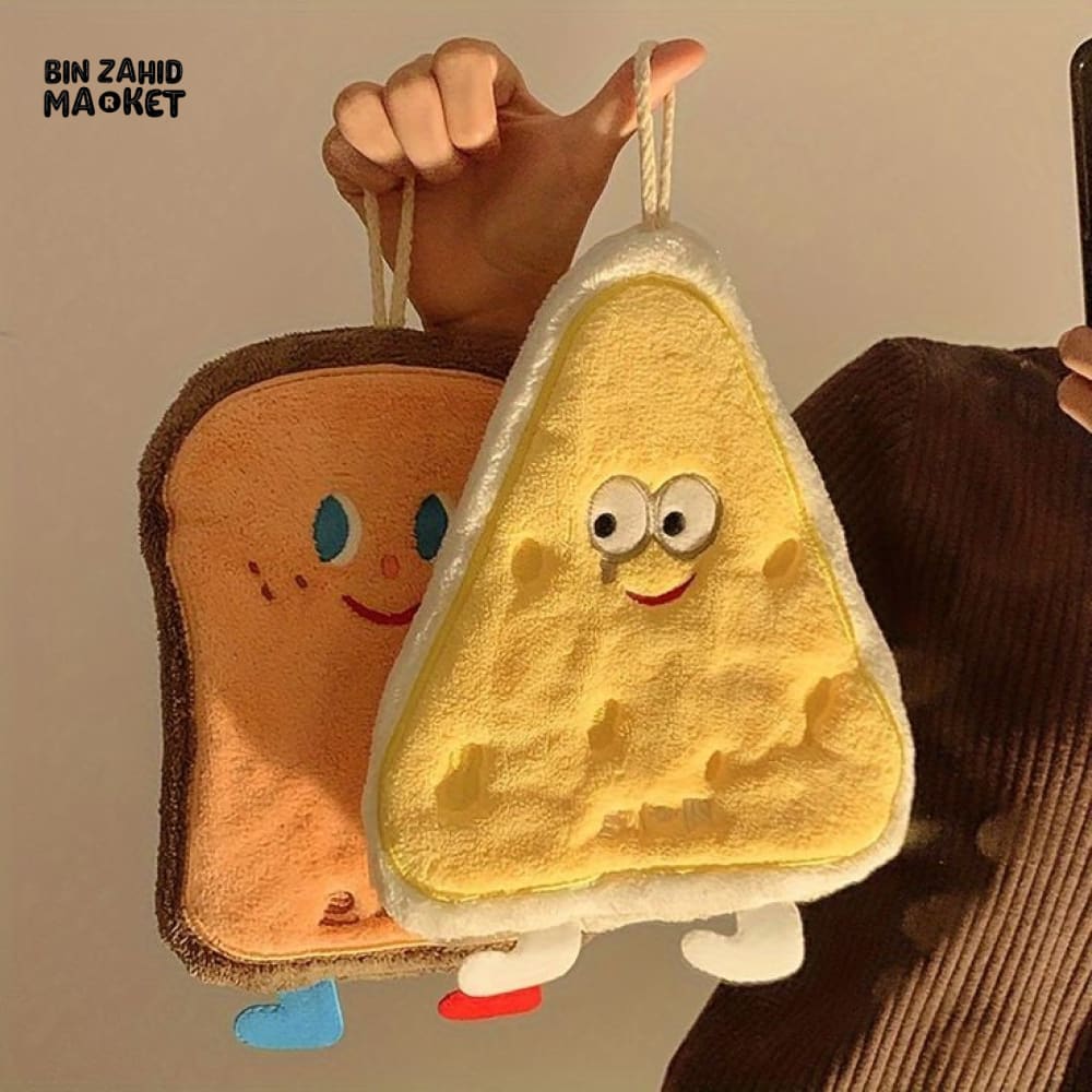 CARTOON CHARACTERS HANGING TOWELS