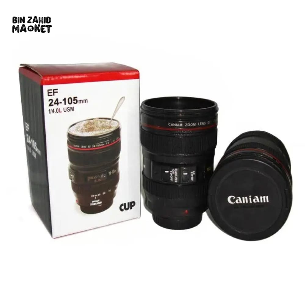 CAMERA LENS COFFEE MUG
