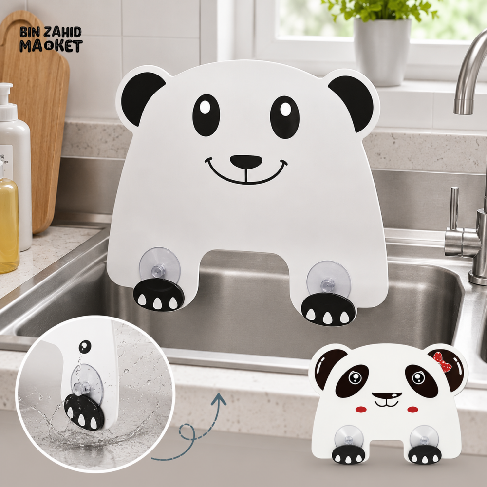 CARTOON SINK SPLASH GUARD | SUCTION CUP WATER SPLASH SHIELD