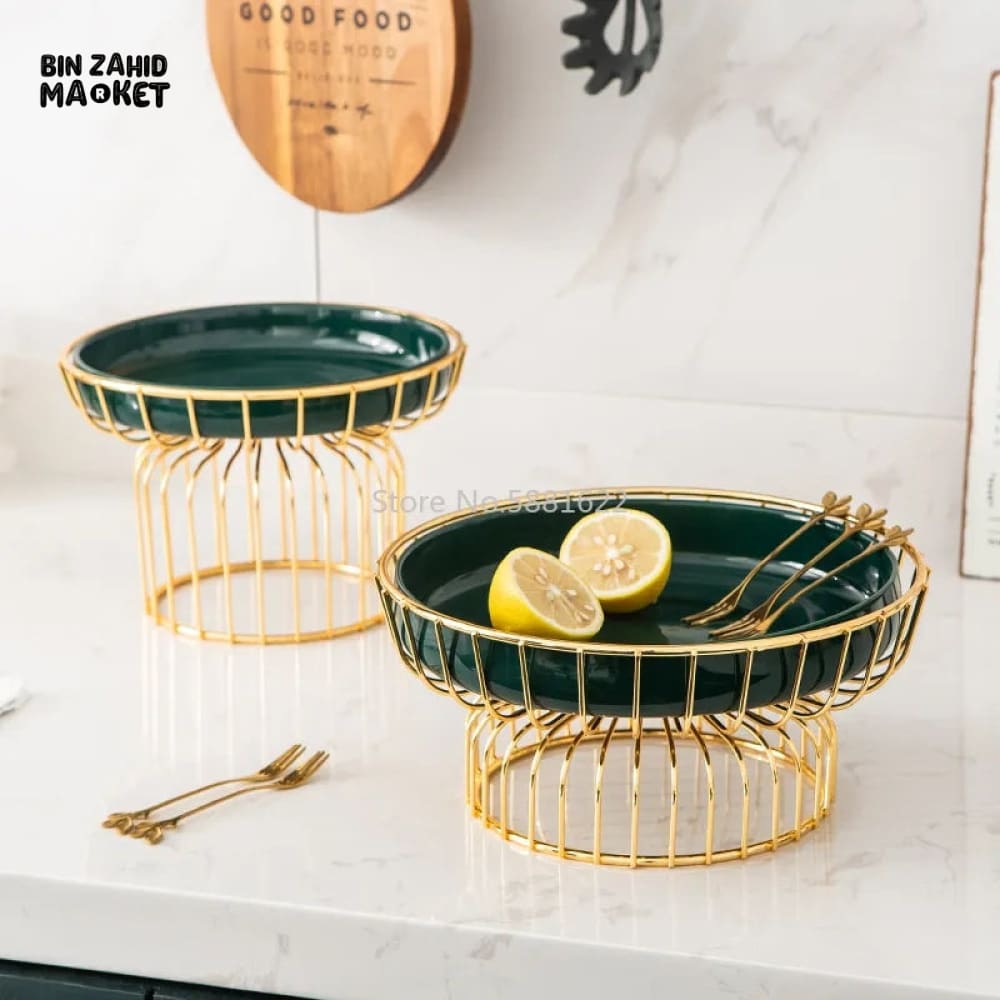 CERAMIC FRUIT PLATTER