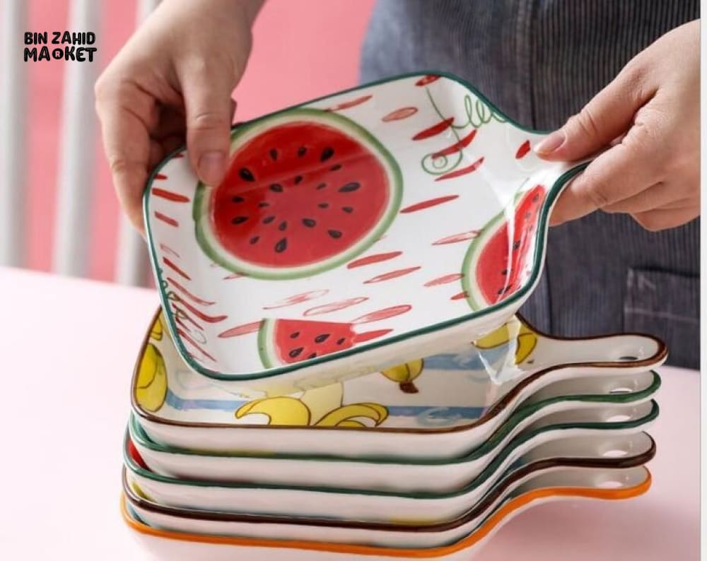 CERAMIC SERVER PLATES